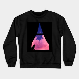 Waiting for U pink Crewneck Sweatshirt